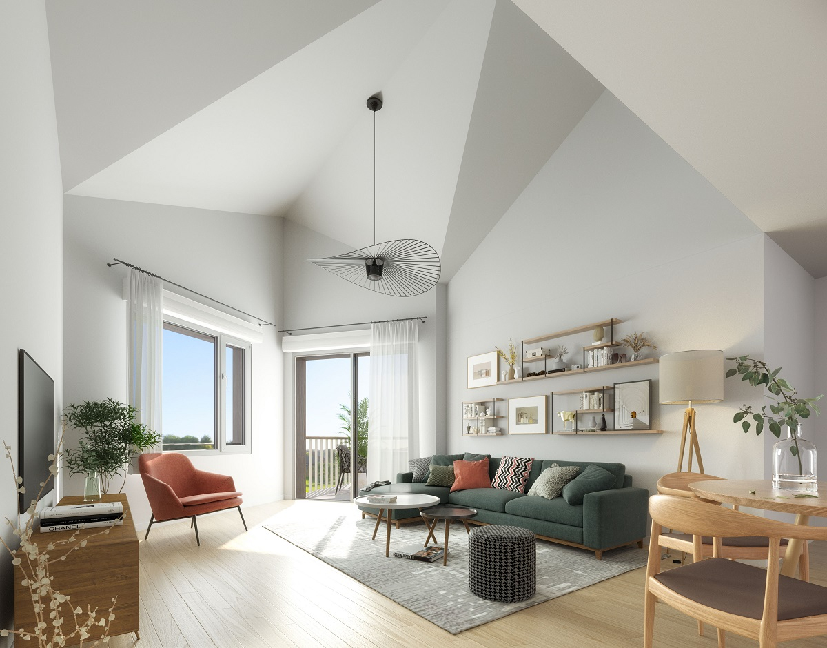 Vente : appartement F4 à SAINT RENAN Vente : appartement F4 à SAINT RENAN