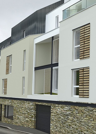 Brest St Martin Type 3 avec terrasse et ascenseur Brest St Martin Type 3 avec terrasse et ascenseur