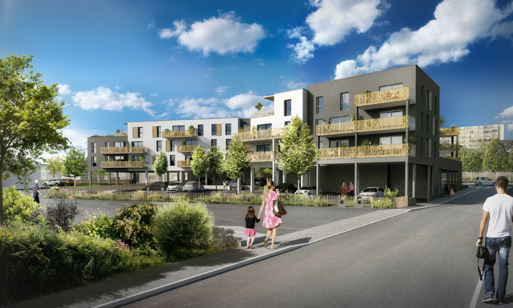 Guipavas centre Type 3 ascenseur et terrasse livraison printemps 2022. Guipavas centre Type 3 ascenseur et terrasse livraison printemps 2022.