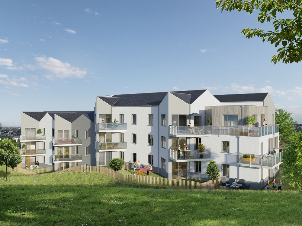 Vente : appartement F4 à SAINT RENAN Vente : appartement F4 à SAINT RENAN