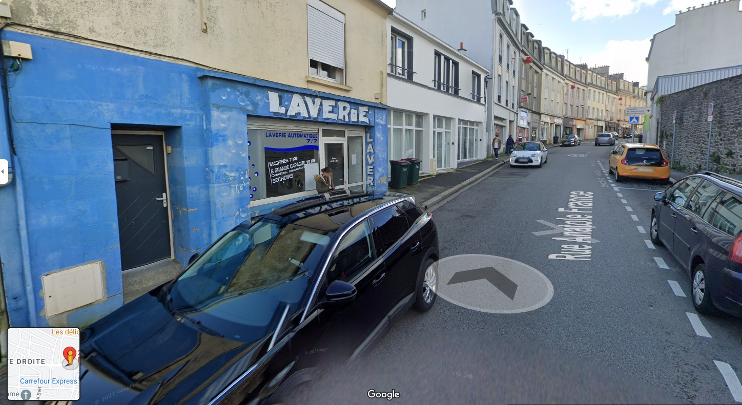Fonds de commerce laverie automatique rive droite Brest Fonds de commerce laverie automatique rive droite Brest