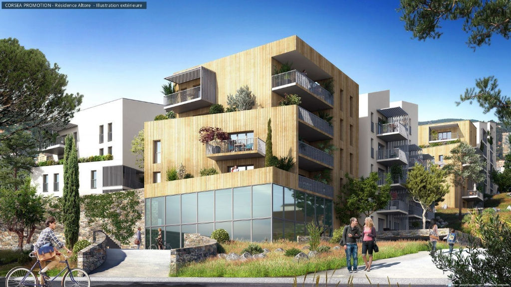 Programme neuf Ajaccio Studio neuf 23 m2 , terrasse/parking en sous sol Programme neuf Ajaccio Studio neuf 23 m2 , terrasse/parking en sous sol