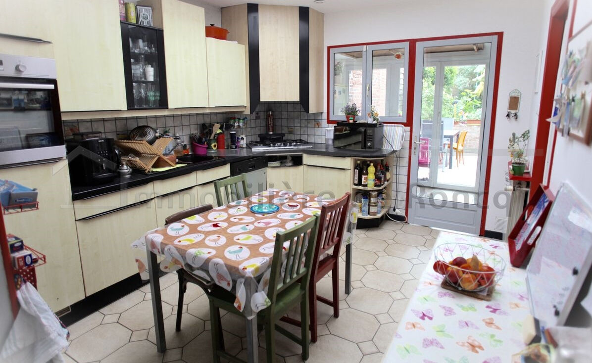 Maison A vendre 59200 Tourcoing 5 pièces 110 m² Immobilière de Roncq