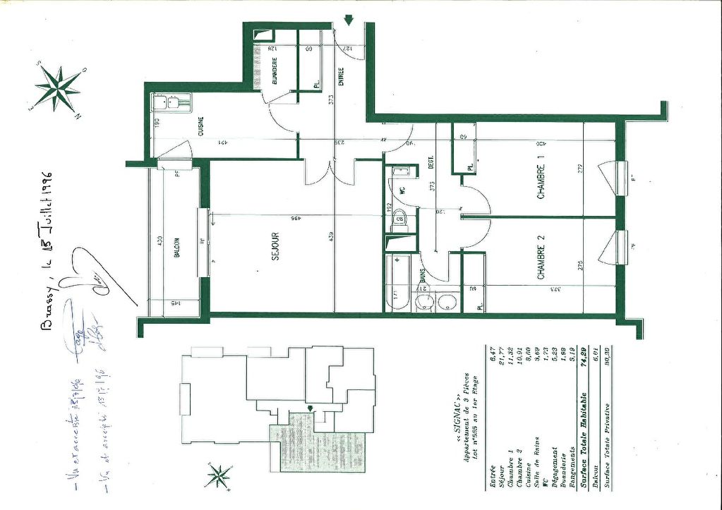 CHATILLON - VIEUX BOURG - 3 PIECES CHATILLON - VIEUX BOURG - 3 PIECES