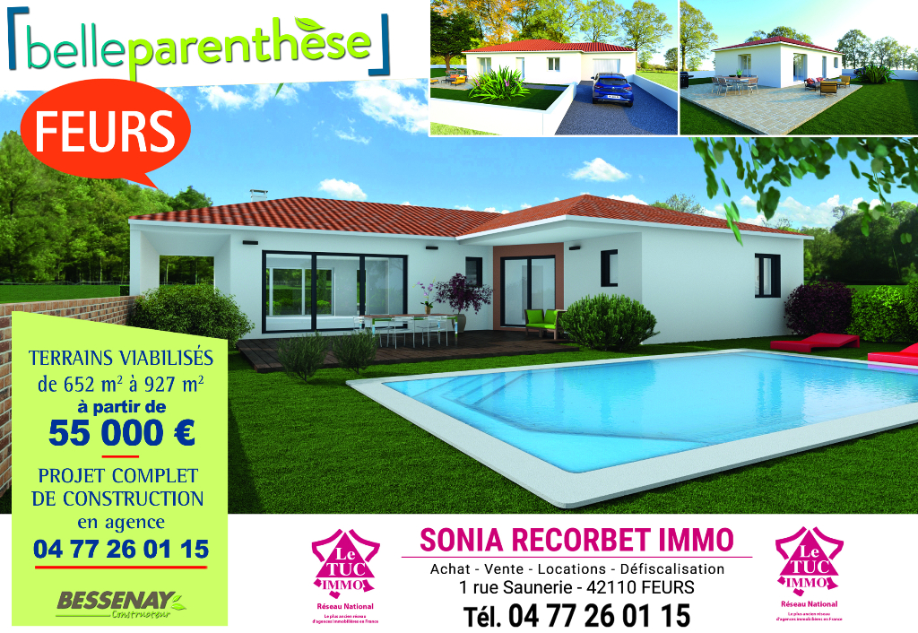 NOUVEAUTE : TERRAINS CONSTRUCTIBLES NOUVEAUTE : TERRAINS CONSTRUCTIBLES