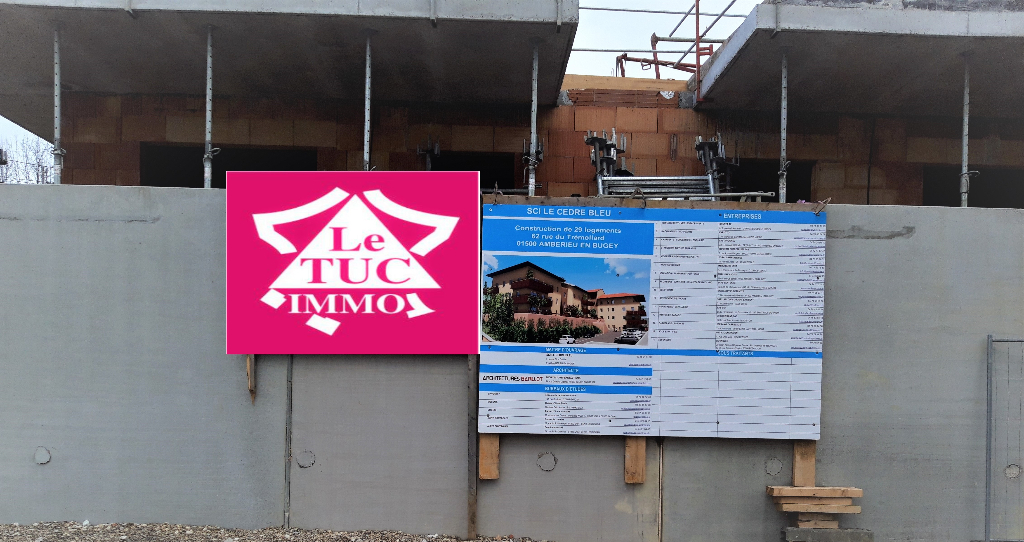 AMBERIEU EN BUGEY CENTRE - Appt T3 neuf de 73 m2 avec terrasse AMBERIEU EN BUGEY CENTRE - Appt T3 neuf de 73 m2 avec terrasse