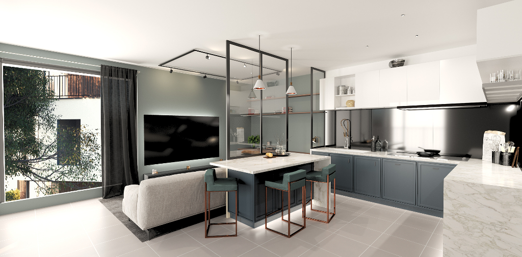 MONTBRISON TOUT A PIED APPARTEMENT T.3 76.73 m² jardin 68 m² PROGRAMME NEUF frais de notaire réduits MONTBRISON TOUT A PIED APPARTEMENT T.3 76.73 m² jardin 68 m² PROGRAMME NEUF frais de notaire réduits