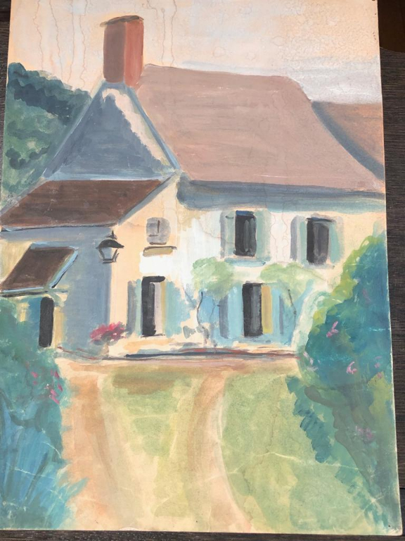 Terrain à réhabilitation d'une maison existante fin XVIIIème début XIX Terrain à réhabilitation d'une maison existante fin XVIIIème début XIX