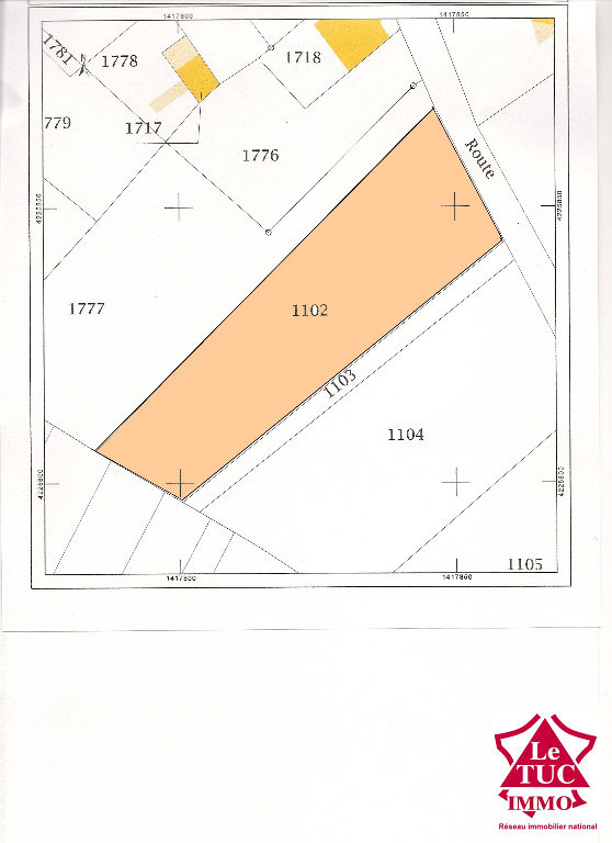 CARTELEGUE Terrain à batir de 1 785 m² CARTELEGUE Terrain à batir de 1 785 m²
