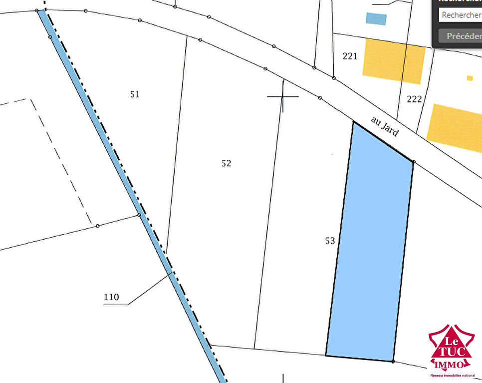 REIGNAC Terrain à bâtir d'environ 1 530 m² REIGNAC Terrain à bâtir d'environ 1 530 m²