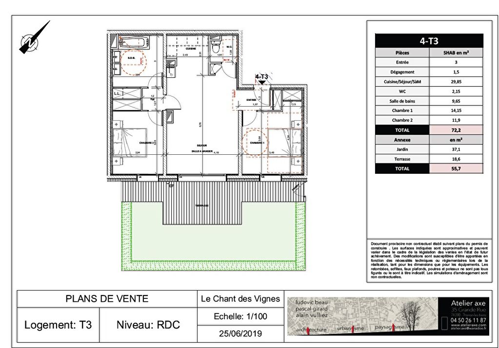 Ripaille, T3 69m² Ripaille, T3 69m²