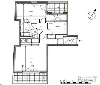Appartement Vanves 3 pièce(s) 68.09 m2 Appartement Vanves 3 pièce(s) 68.09 m2