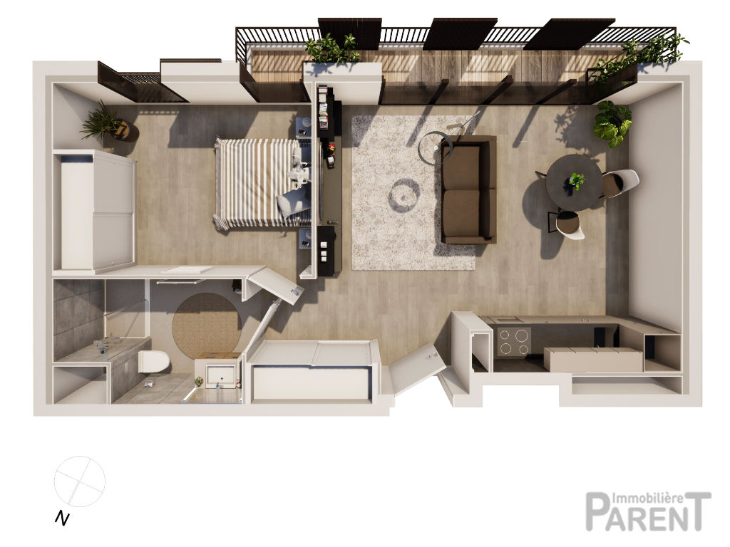 Appartement Issy-Lès-Moulineaux 2 pièces 46.30 m2 Appartement Issy-Lès-Moulineaux 2 pièces 46.30 m2