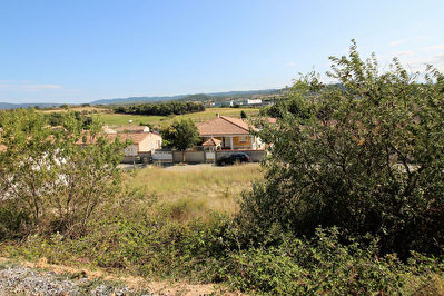 A VENDRE - CARCASSONNE - MONTREDON 11000 - TERRAIN A BATIR 600 m2 - VUE SUR PYRENEES
