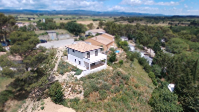 Villemoustaussou - 5 Mns de Carcassonne, villa neuve 5 pieces 120 m2