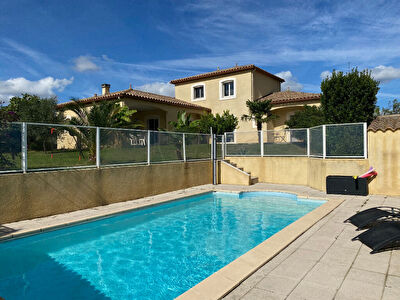 11000 CARCASSONNE - VILLA 155 m2 - 4 CHAMBRES - PISCINE