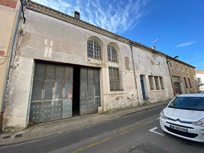 CARCASSONNE 11000 - ENTREPOT 450 M2 AU SOL
