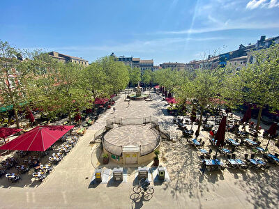 RARE - CARCASSONNE - PLACE CARNOT - APPARTEMENT DE CARACTERE